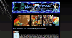 Desktop Screenshot of madprofessor.ie